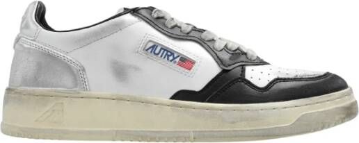 Autry Vintage-geïnspireerde lage sneakers Gray