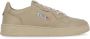 Autry Beige Leren Sneakers met Logo Details Beige Heren - Thumbnail 1