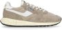 Autry Beige Leren Sneakers met Logodetails Beige Dames - Thumbnail 1