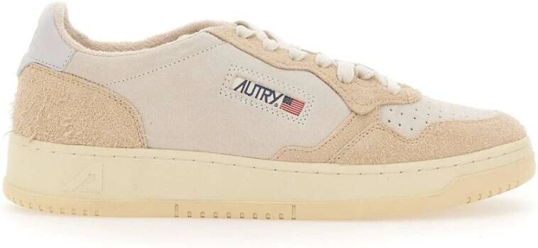 Autry Beige Sneakers Beige Heren