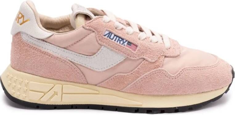 Autry Beige Sneakers voor een stijlvolle look Beige Dames