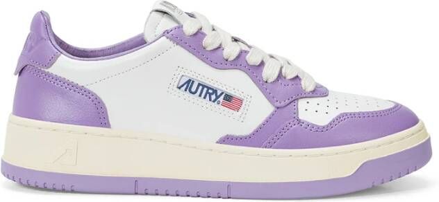 Autry Vintage-geïnspireerde lage sneakers Multicolor Dames