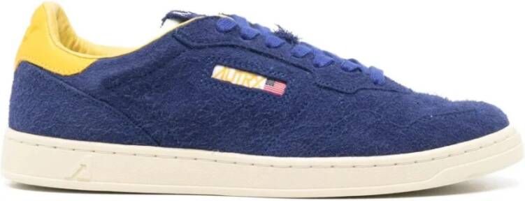 Autry Blauwe Lage Sneakers Blue Heren