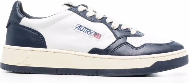 Autry Blauwe Sneakers voor Mannen Aw24 Blue Heren