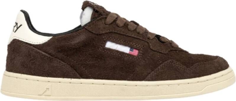 Autry Bruine Platte Sneakers Urban Appeal Brown Heren