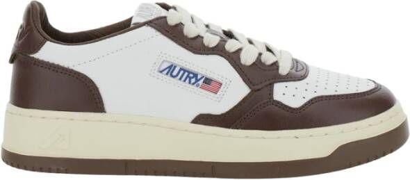 Autry Bruine Sneakers Medalist Low Vrouwen Brown Dames