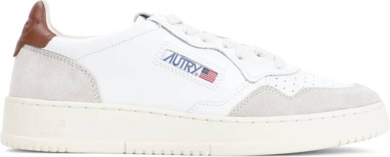 Autry Bruine Sneakers voor Mannen Aw24 Multicolor Heren