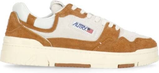 Autry Bruine Suède Sneakers Brown Heren