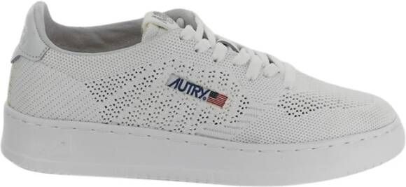 Autry Canvas Lage Sneakers White Dames