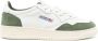 Autry Vintage Medalist Leren Sneakers Groen Wit White Dames - Thumbnail 4