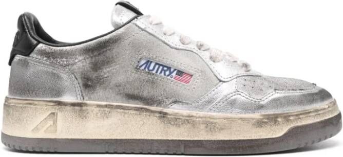 Autry Casual Sneakers voor Dagelijks Gebruik Gray Dames