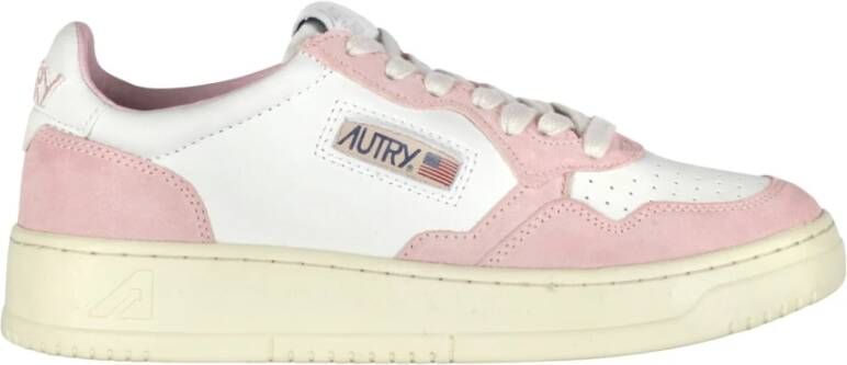 Autry Ce17 Open Low W Leren Sneakers Wit Dames