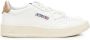 Autry Witte Leren Lage Sneakers met Logo Patch White Dames - Thumbnail 9