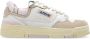 Autry CLC Lage Sneakers in Wit Beige Roze White Dames - Thumbnail 1