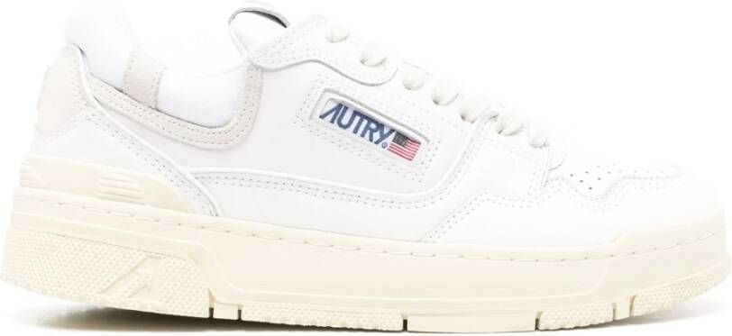 Autry CLC Low Basketbalsneakers White Dames