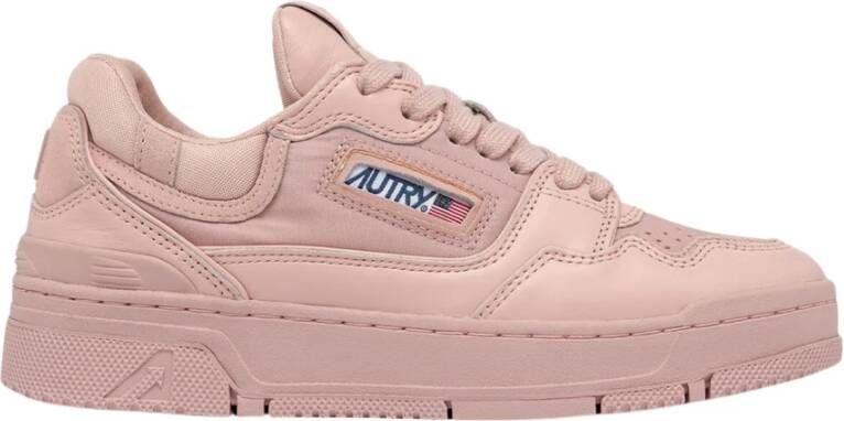 Autry CLC Sneakers Pink Dames