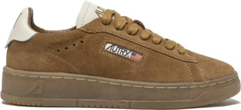 Autry Dallas Low Sneakers Brown Dames