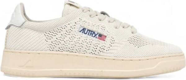 Autry Easeknit Low Ivoor Sneakers White Heren