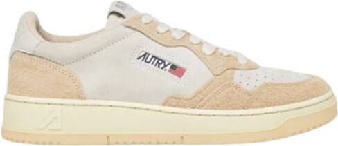 Autry Ecrù Medalist Schoen Beige Heren