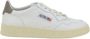 Autry Geperforeerde leren sneakers met logodetails White Heren - Thumbnail 1