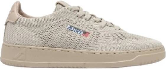 Autry Grijze Easeknit Lage Sneakers Gray Heren