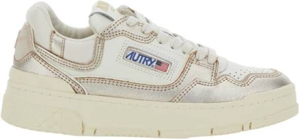 Autry CLC sneaker van leer met metallic details