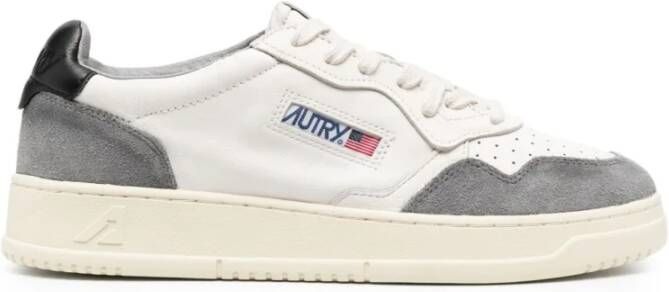 Autry Grijze Sneakers Stijlvolle Schoenen Multicolor Heren