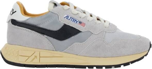 Autry Grijze Sneakers Reelwind Gray Dames