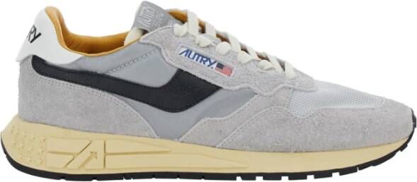 Autry Grijze Sneakers Reelwind Gray Heren