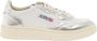 Autry Witte Leren Sneakers met Zilveren Details White - Thumbnail 30