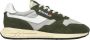 Autry Groen & Wit Nylon Suède Sneakers Multicolor Heren - Thumbnail 1