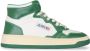 Autry Groene Bicolor Mid Sneakers Green Dames - Thumbnail 1