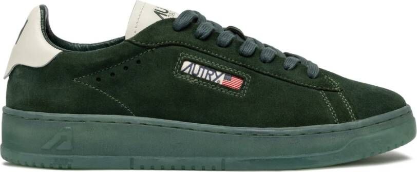 Autry Groene platte schoenen Dallas stijl Green Heren