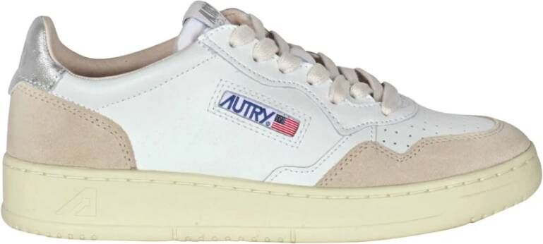 Autry Klassieke Medalist Sneakers Beige Dames