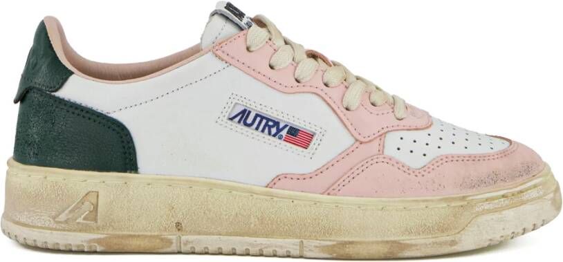 Autry Klassieke Sportieve Platte Schoenen Multicolor Dames