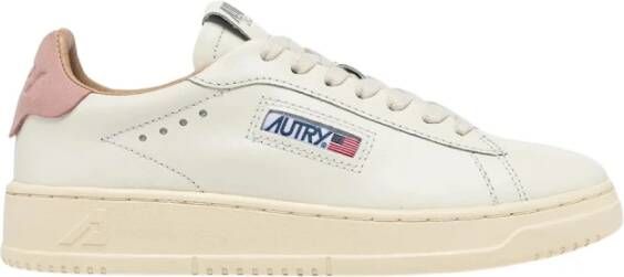 Autry Klassieke witte leren sneakers White Dames