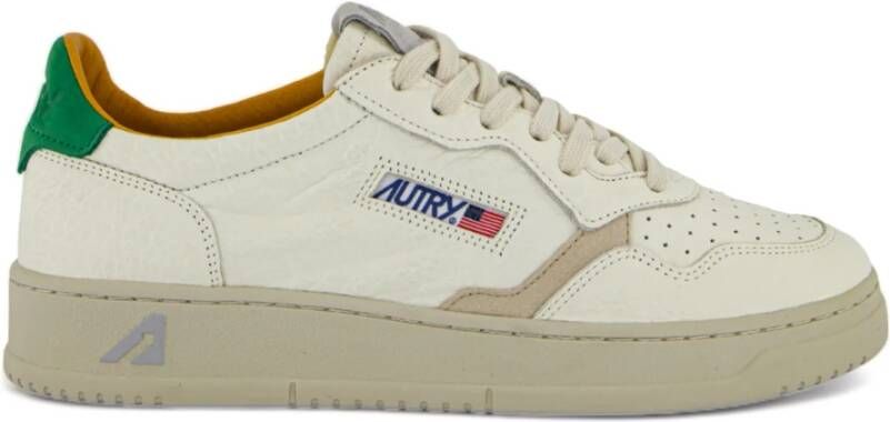 Autry Klassieke witte sneakers White Heren