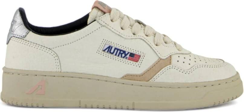 Autry Klassieke witte sneakers White Heren