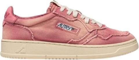 Autry Stijlvolle Medalist Sneakers voor Vrouwen Red Dames