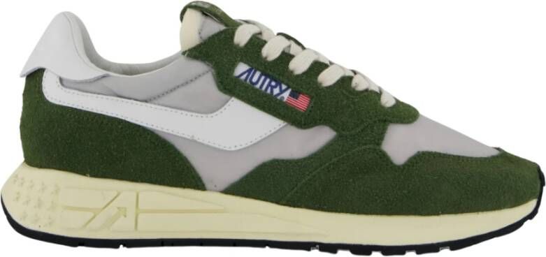 Autry Laagharige Nylon Sneakers Multicolor Heren