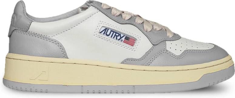 Autry Lage Bicolor Vapour Sneakers Gray Heren