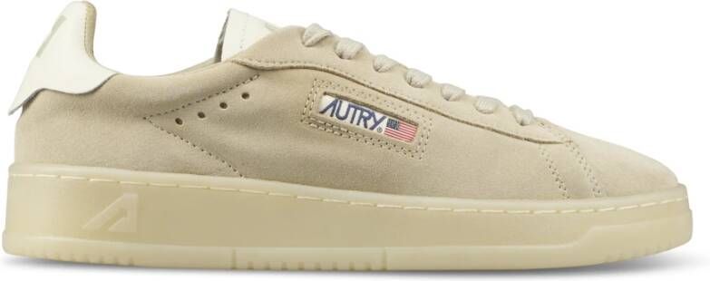 Autry Lage Dallas Sneakers Beige Dames