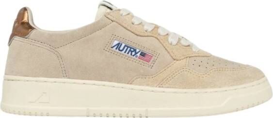 Autry Lage Dames Sneaker Medalist Beige Dames