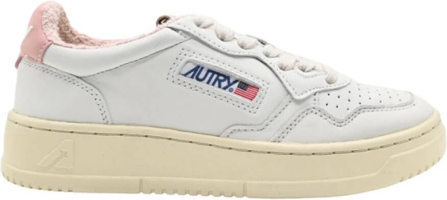 Autry Lage Dames Sneakers Wit Multicolor Dames