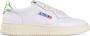 Autry Lage groene tab-schoenen in wit pastelgroen White Dames - Thumbnail 1