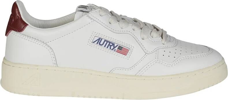 Autry Lage Leat Medalist Sneakers White Dames