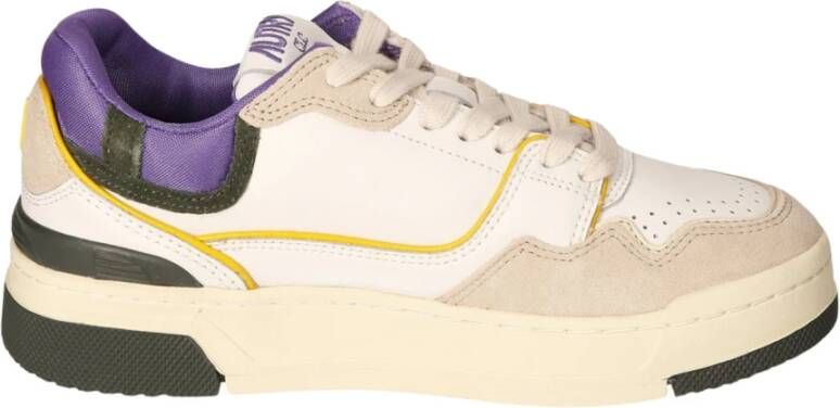 Autry Lage Leren Sneaker Multicolor Dames