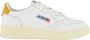 Autry Witte Leren Sneakers met Logodetails White Heren - Thumbnail 1