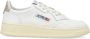 Autry Lage Leren Sneakers met Geborduurde Patch White Dames - Thumbnail 1