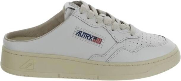 Autry Lage Leren Sneakers White Dames